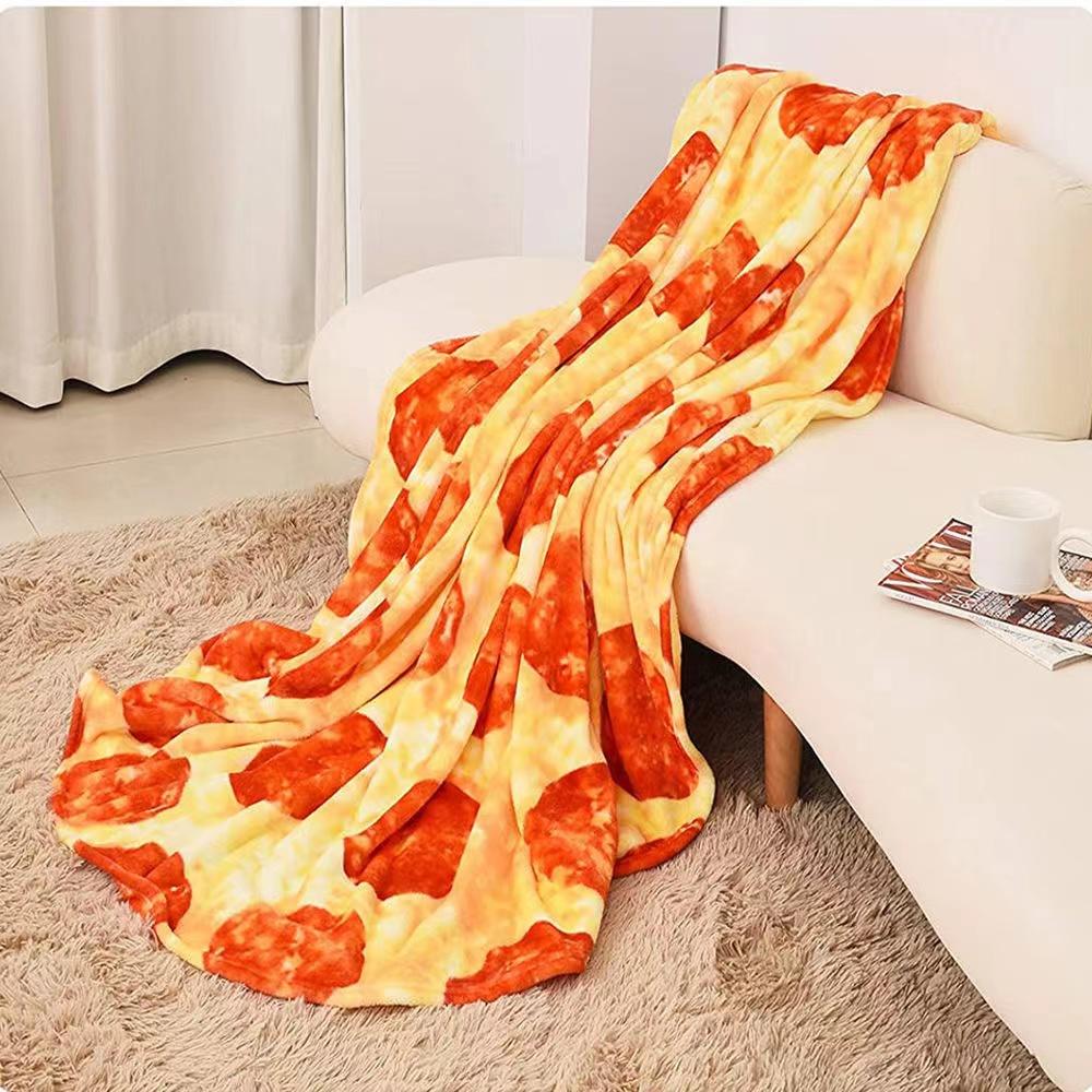 Soft Pizza Blanket