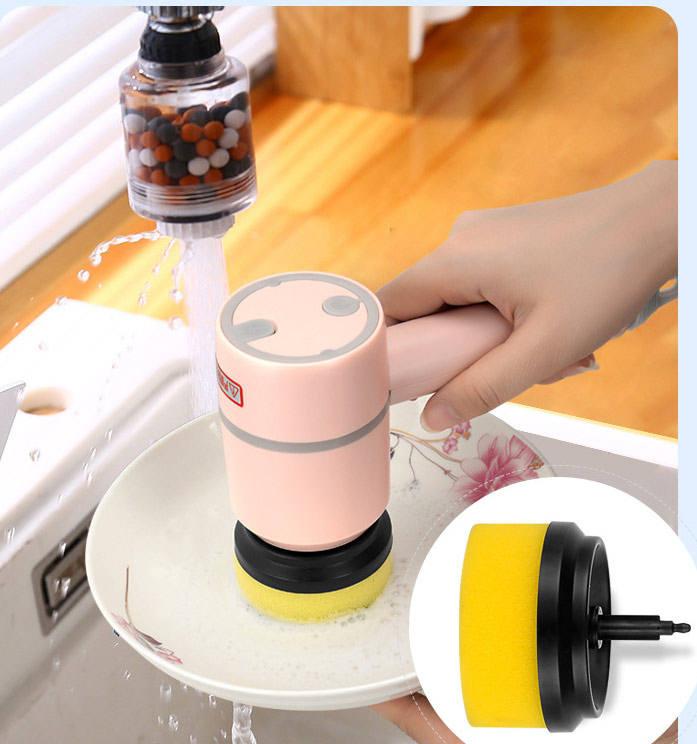 1200Ah Multi-functional Electric Spinning Scrubber for Cleaning Bathtub Kitchen Electric Cleaning Brush