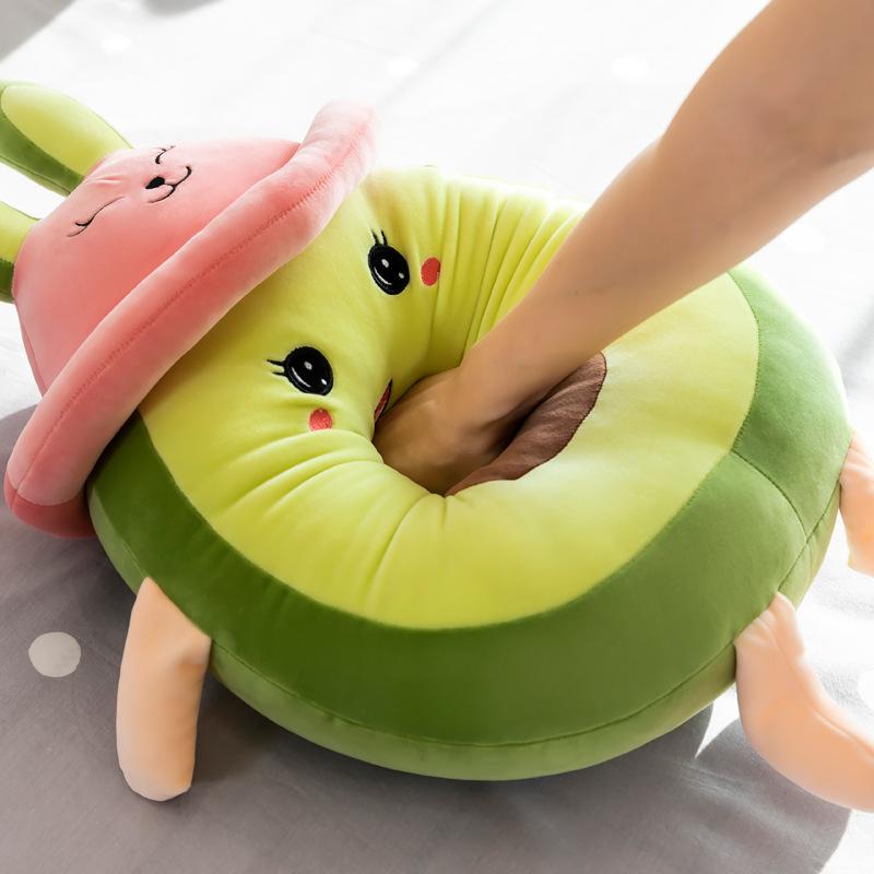 Fruit Avocado Pillow Plush Toy