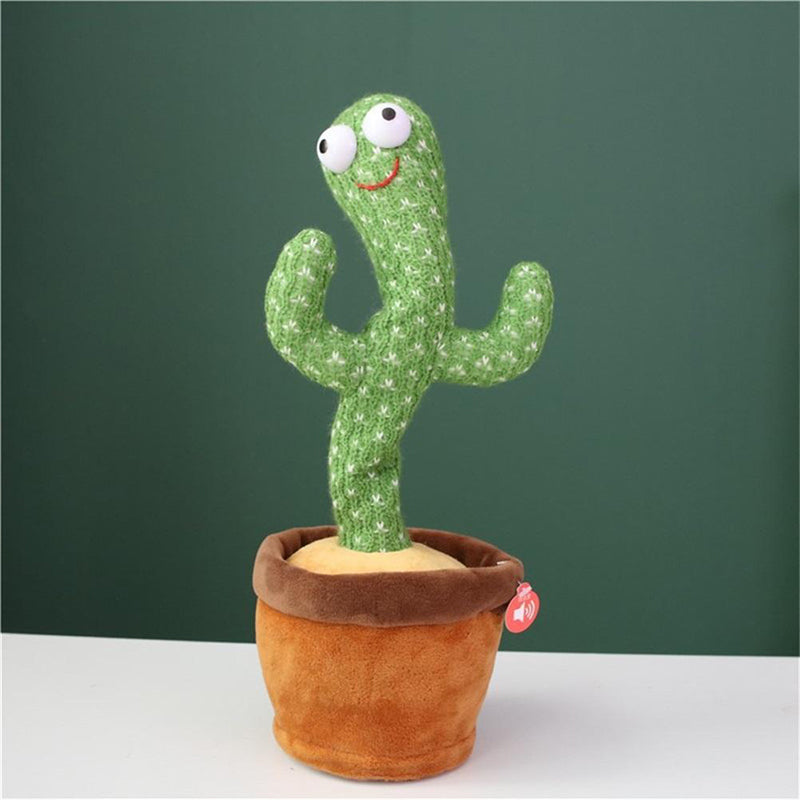 Dancing and talking cactus toy