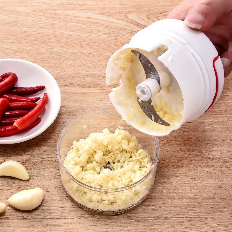 Kitchen Gadgets Food Processor Hand-pulling Garlic Chopper Mini Garlic Grinder