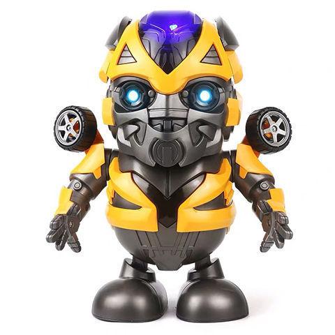 Dancing Bumble-bee Electric Dance Robot Toy With Light And Music Children Birthday Christmas Gifts