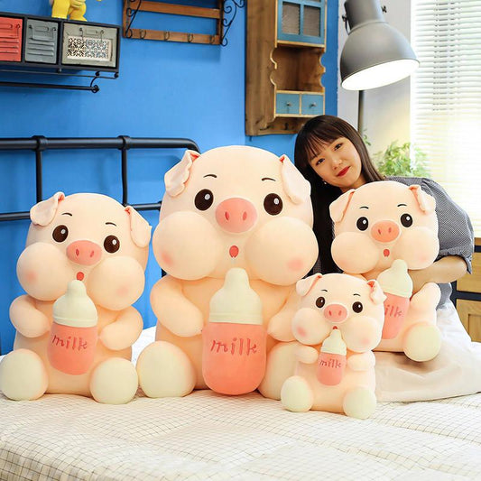 Best Selling Milk Pig Plush Toys 35-55cm