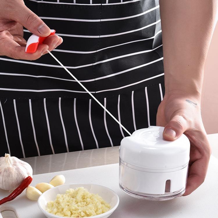 Kitchen Gadgets Food Processor Hand-pulling Garlic Chopper Mini Garlic Grinder