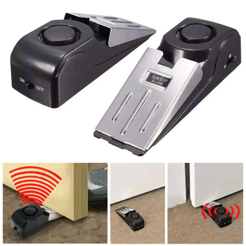 Safety Resistance Door Stop Alarm For Home