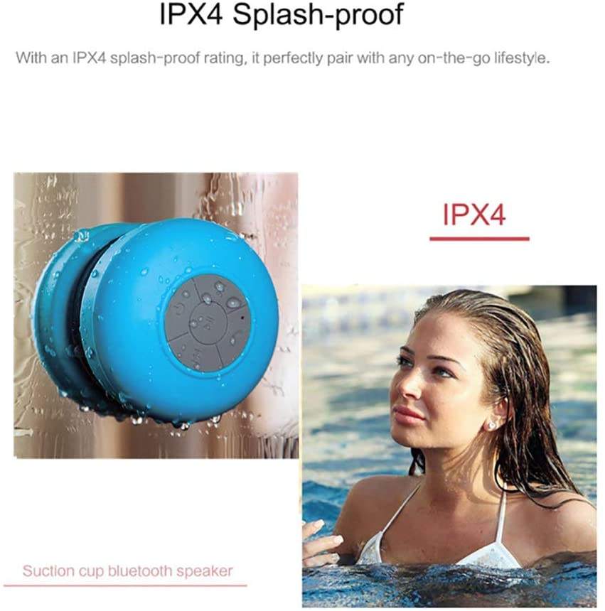 Bluetooth Speaker Mini Waterproof Shower Wireless Speaker